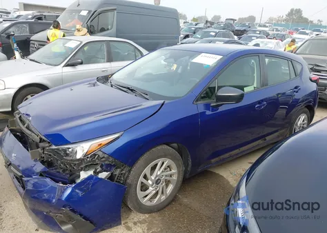 2024 Subaru Impreza Base 5-Door from USA, damaged, VIN JF1GUABC7R8266782